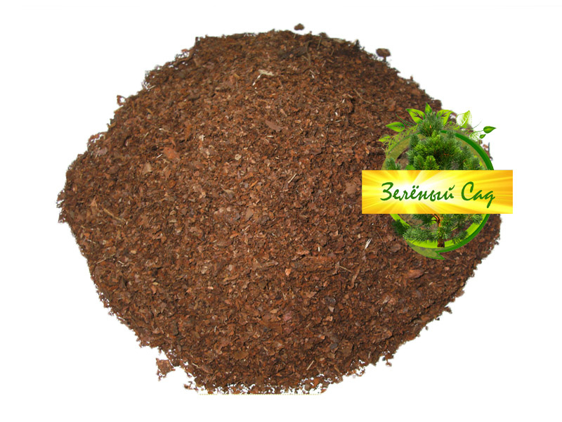 кора сосны мелкой фракции от Зелёный Сад