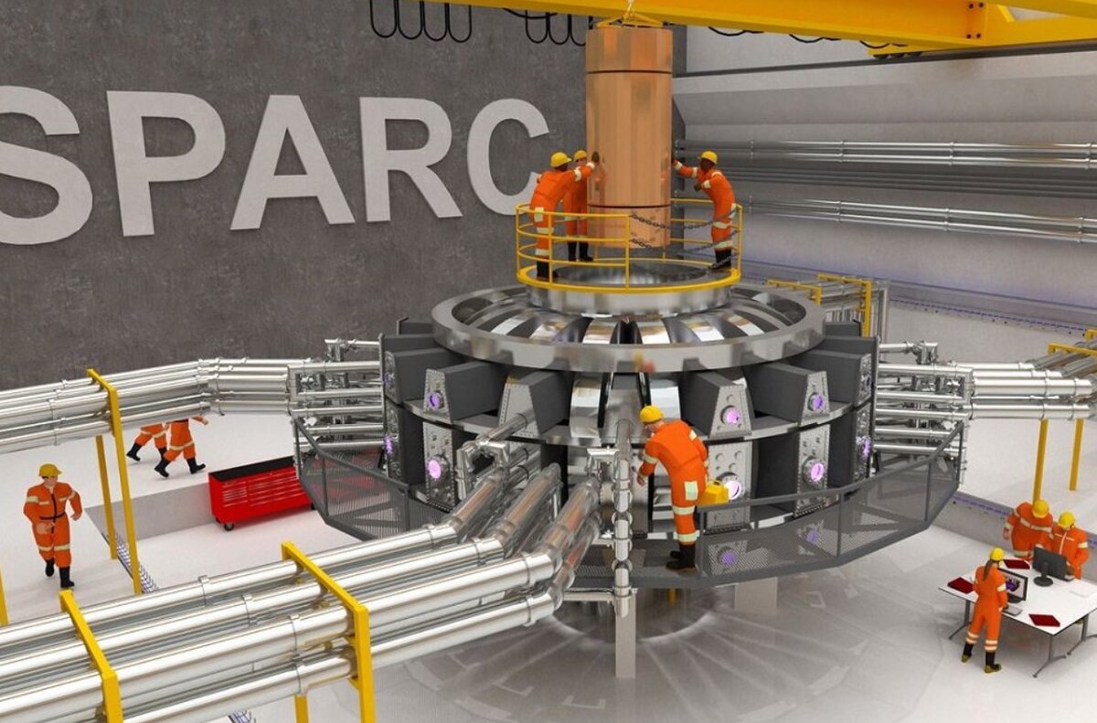 Компьютерная визуализация реактора SPARC. Фото: Massachusetts Institute of Technology
