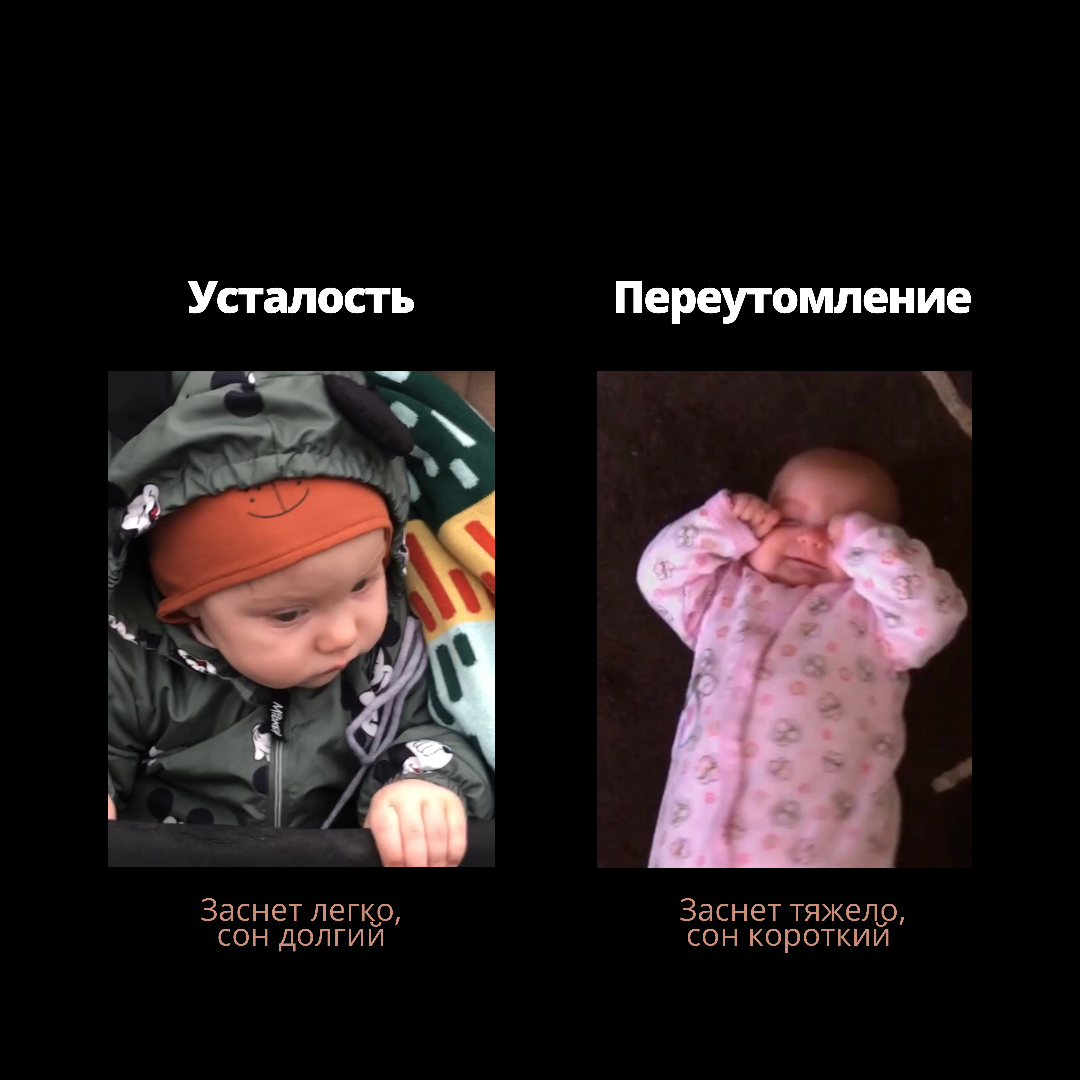 Видео-примеры с признаками усталости смотрите в сторис в инстаграм @marina.net.sz