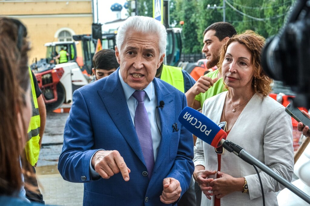 Владимир Васильев и Ольга Устинова