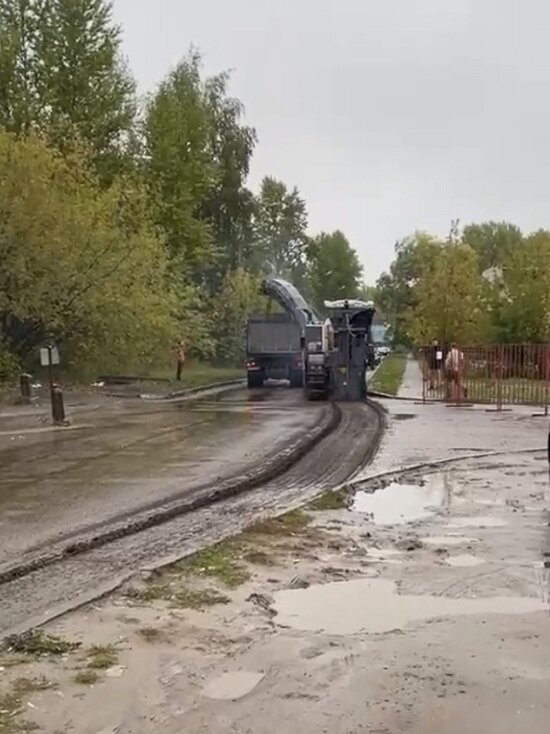     кадр из видео со страницы "дороги Ярославля" ВК