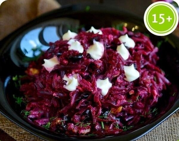 #свекларецепт #салат #народная медицина #рецептсалата 