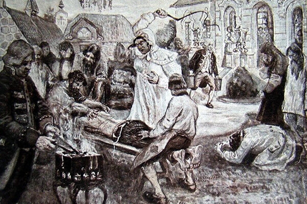 Крайние проявления крепостничества