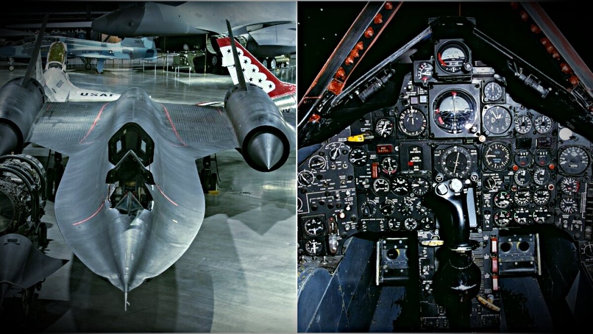 SR-71 Blackbird. Фотография из свободных источников