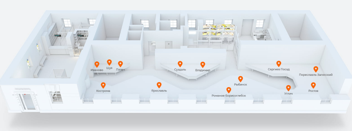 Схема макета