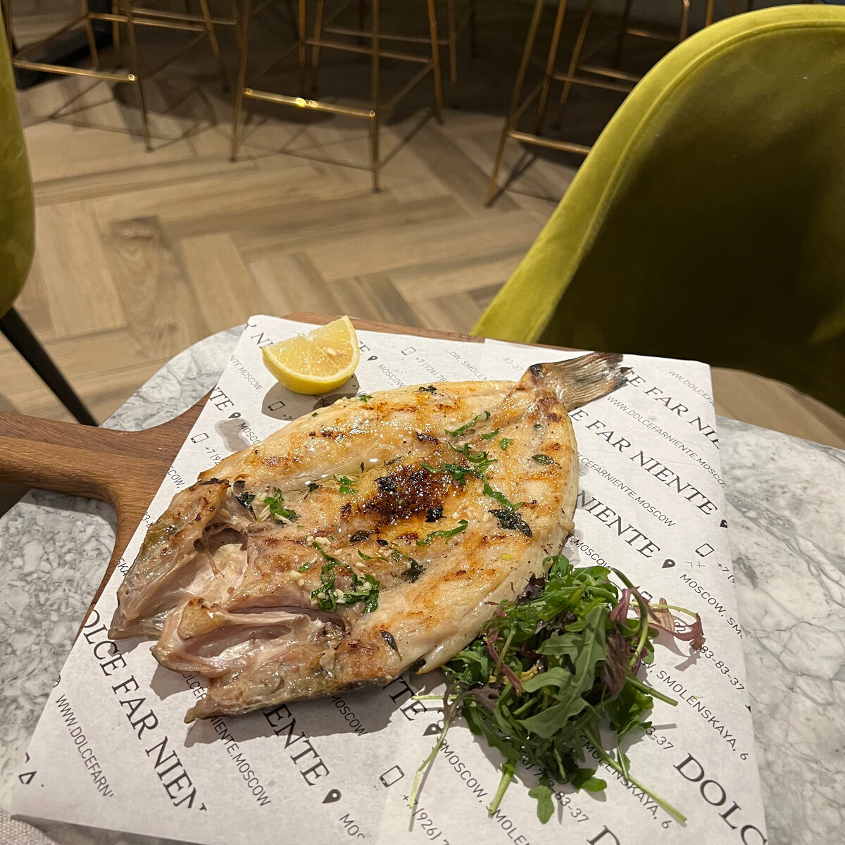 Dolce far niente ресторан в москве