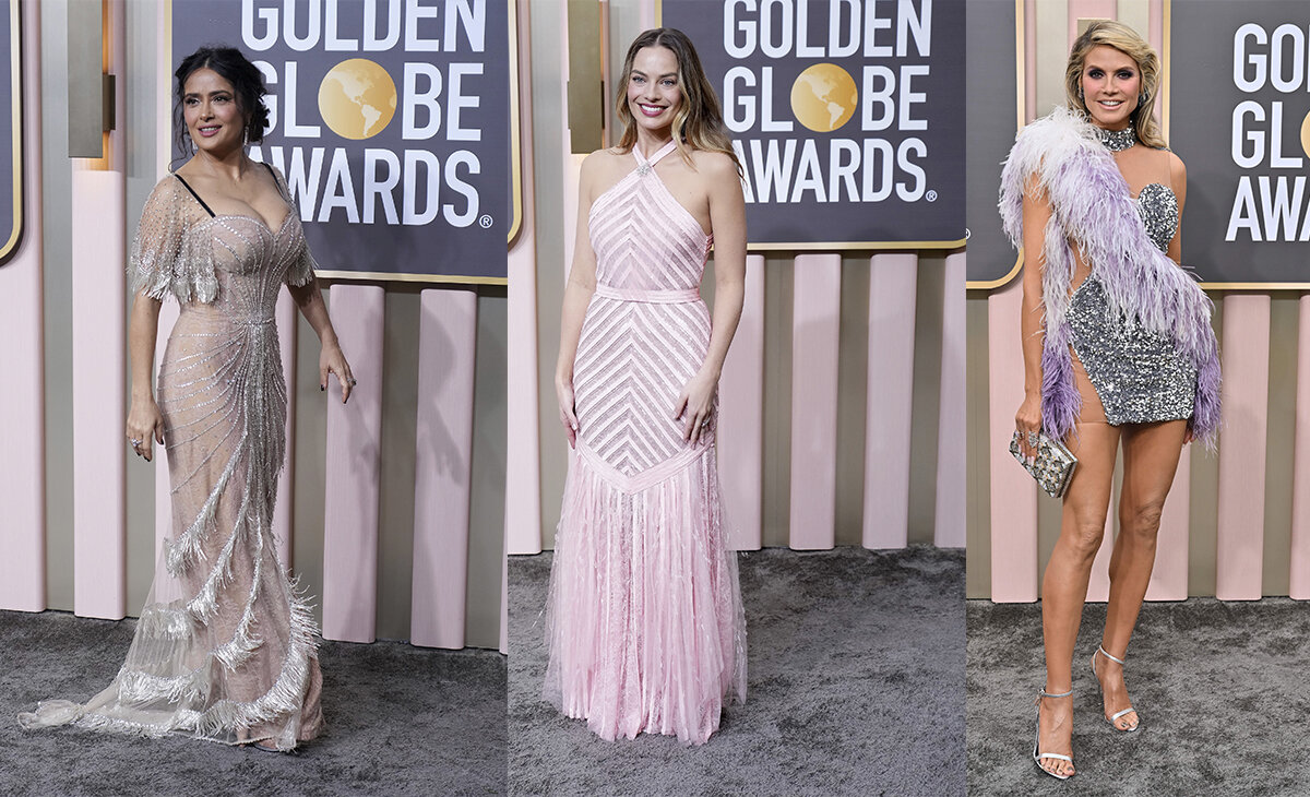    Сальма Хайек, Марго Робби, Хайди Клум, фото: Legion-media