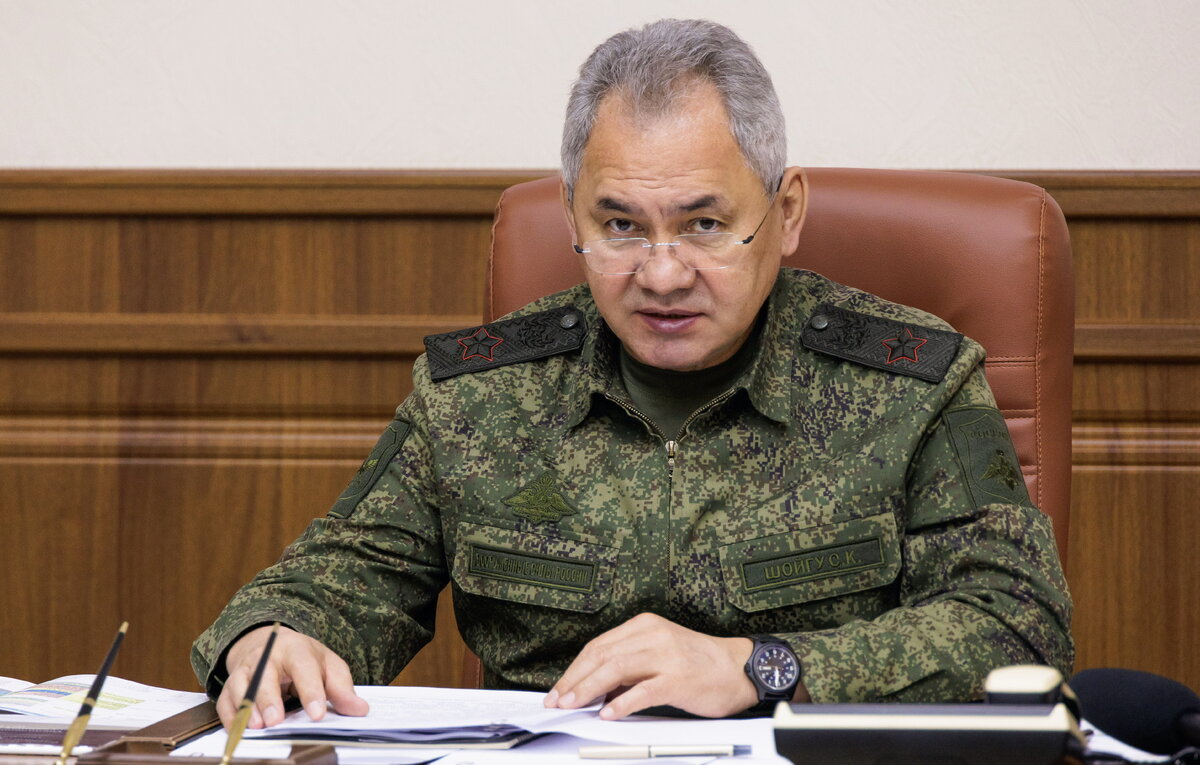    Министр обороны РФ Сергей Шойгу   Вадим Савицкий\Пресс-служба Минобороны РФ/ТАСС