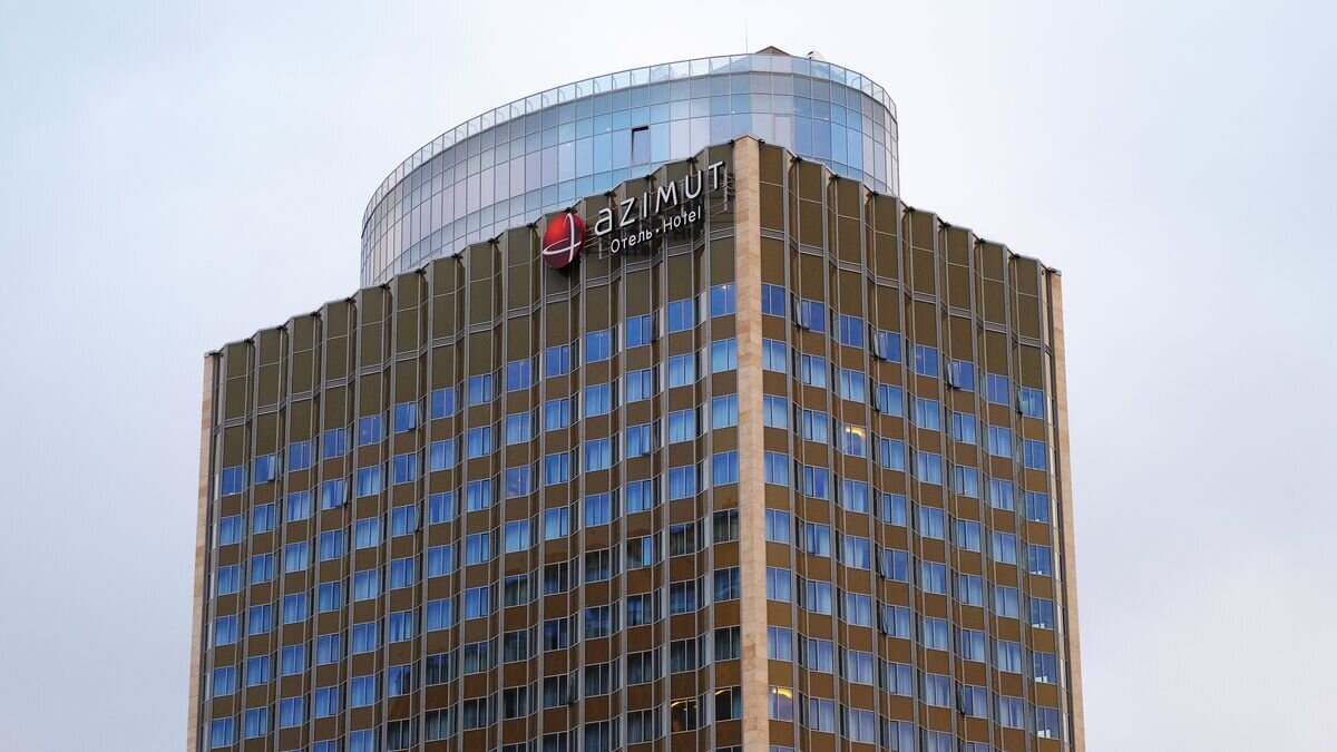   Отель Azimut на Смоленской площади в Москве© РИА Новости / Наталья Селиверстова