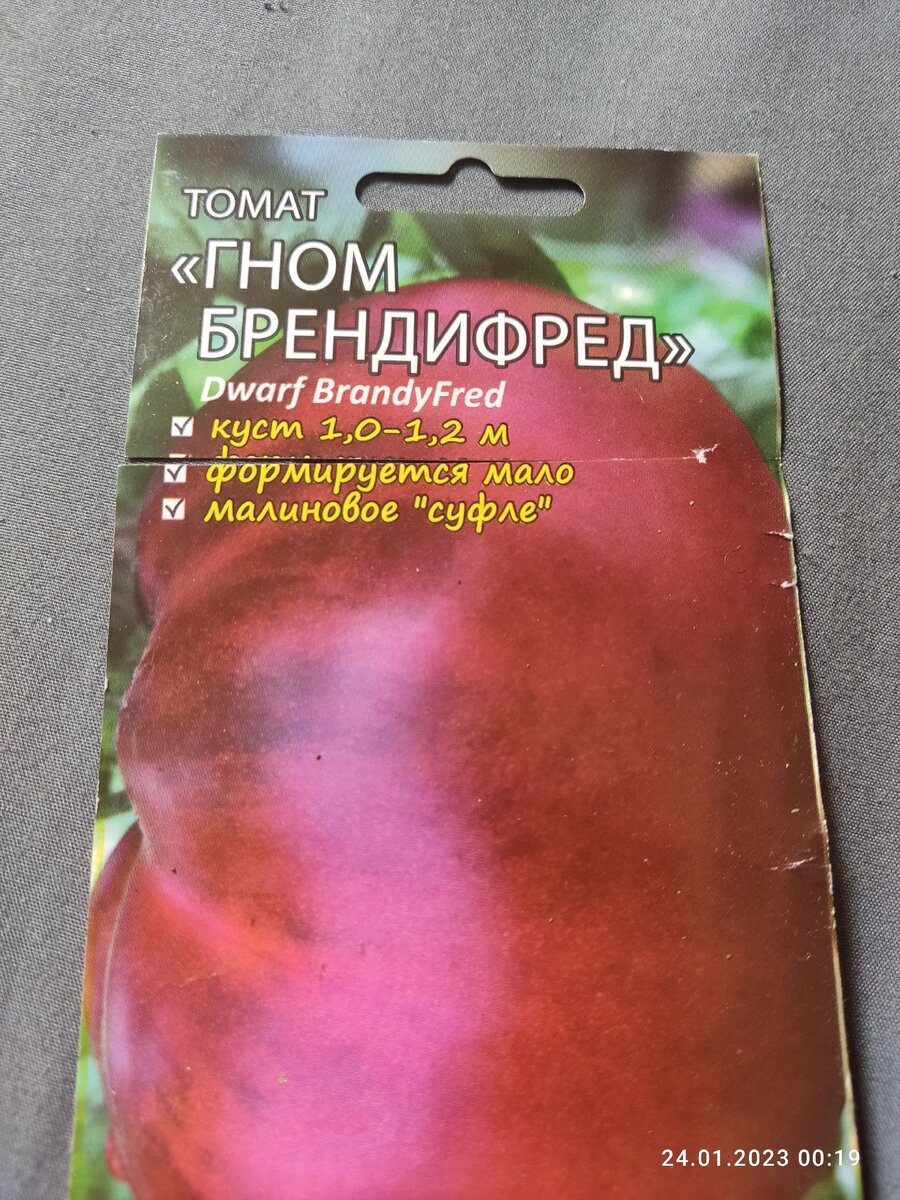 Томаты из серии гномы.