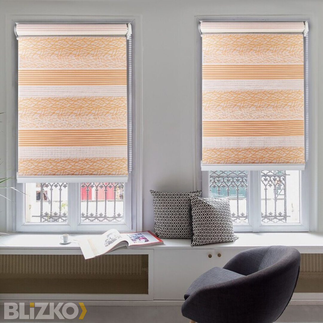 Штора рулонная Decofest блэкаут