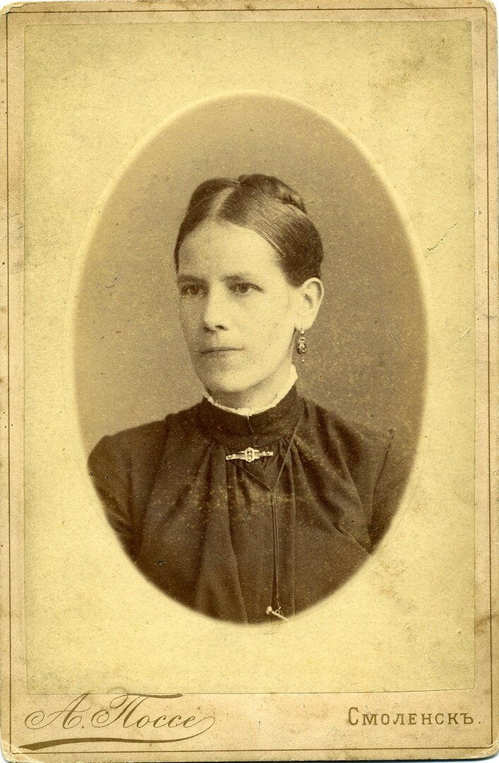 Анастасия Яковлевна Морозова. 1898 г.