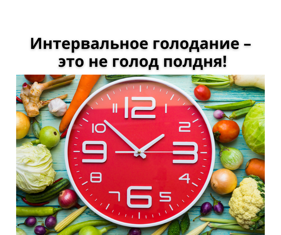 Интервальное голодание.