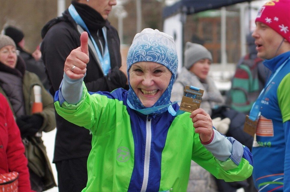     Бегает Валентина Печалина уже 25 лет. Фото: Дмитрий Печалин