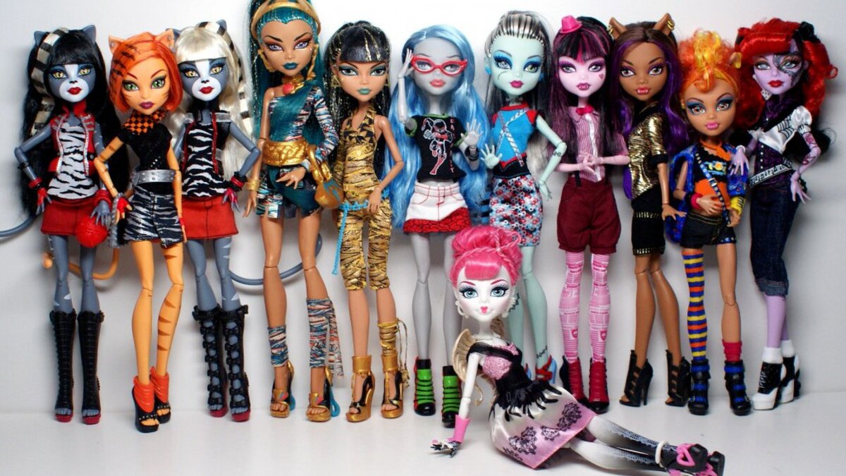 Monster high все открыто