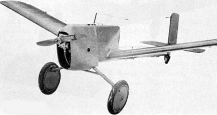 Беспилотник-разведчик ближнего действия AS 292, Германия, конец 30х-40е годы