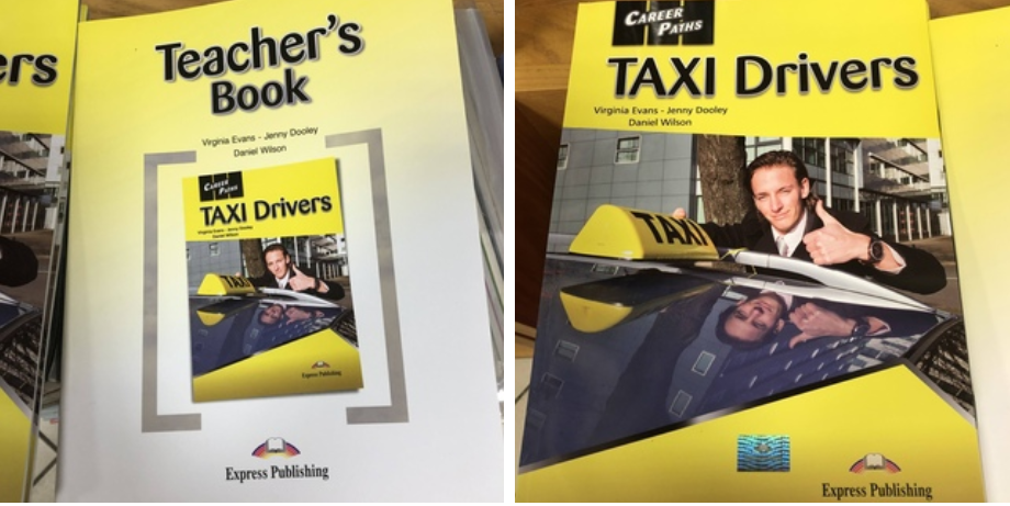 Учебник модульный - 3 части, начинается с середины начального уровня и по сути довольно насыщен - может заменить учебник общего английского для человека, кому говорить нужно в первую очередь к контексте работы в такси, а не вообще обо всём 