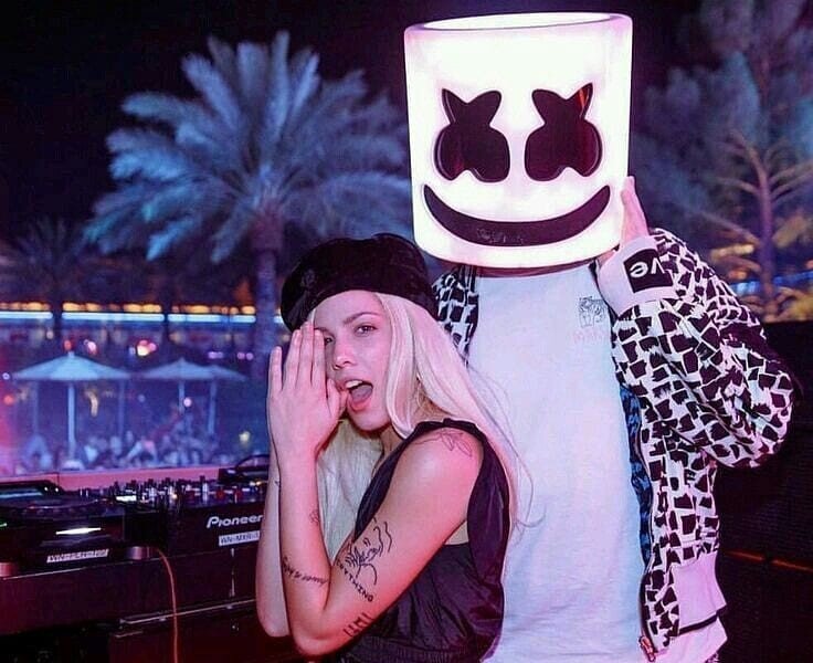 Холзи и Marshmello 
​Фото: Instagram 
