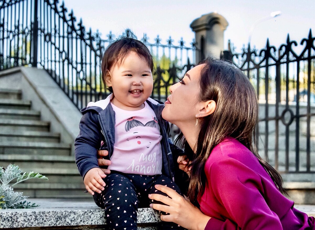 мама и дочь