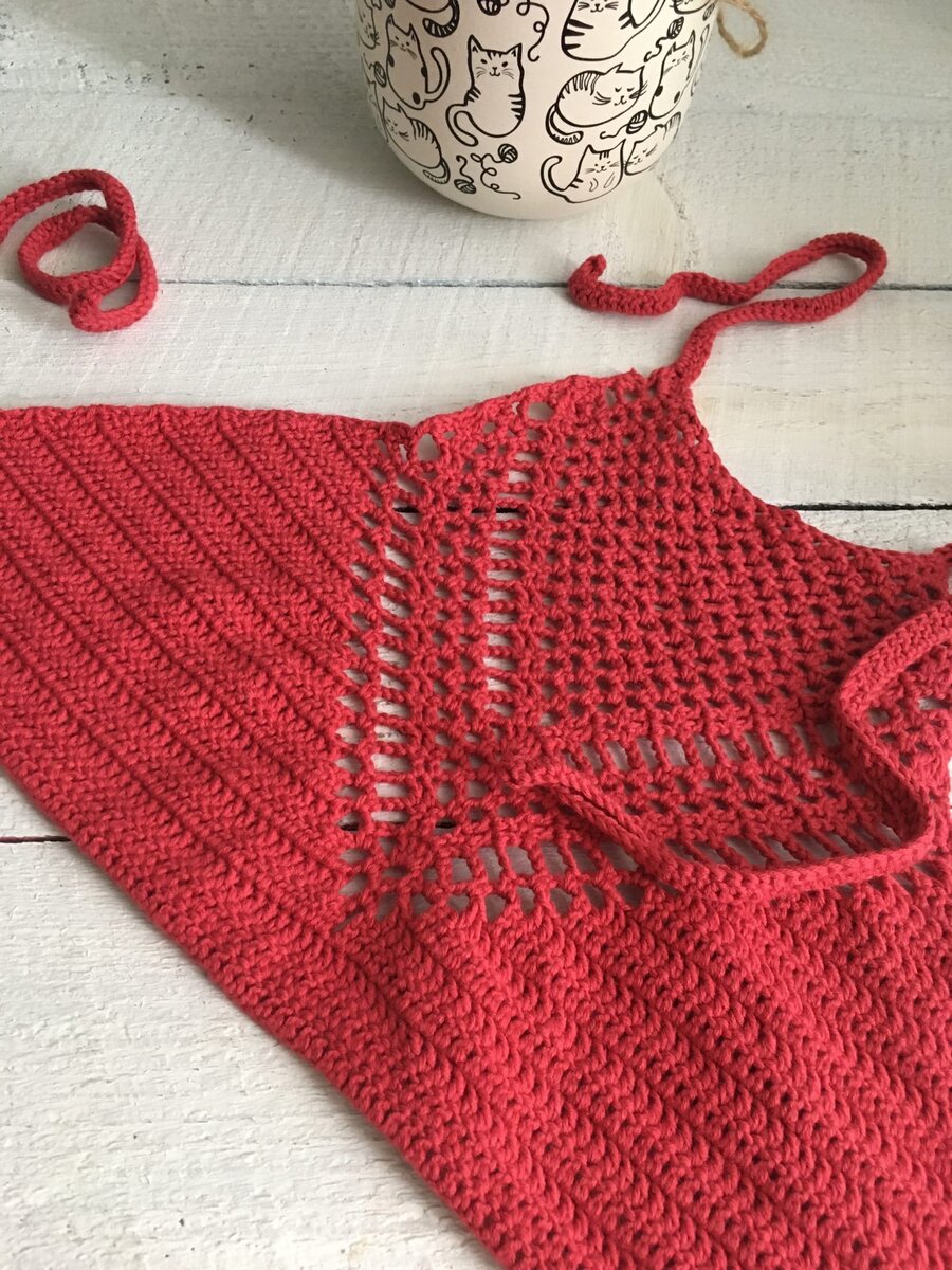 Один из кроп-топов, получился с третьего раза