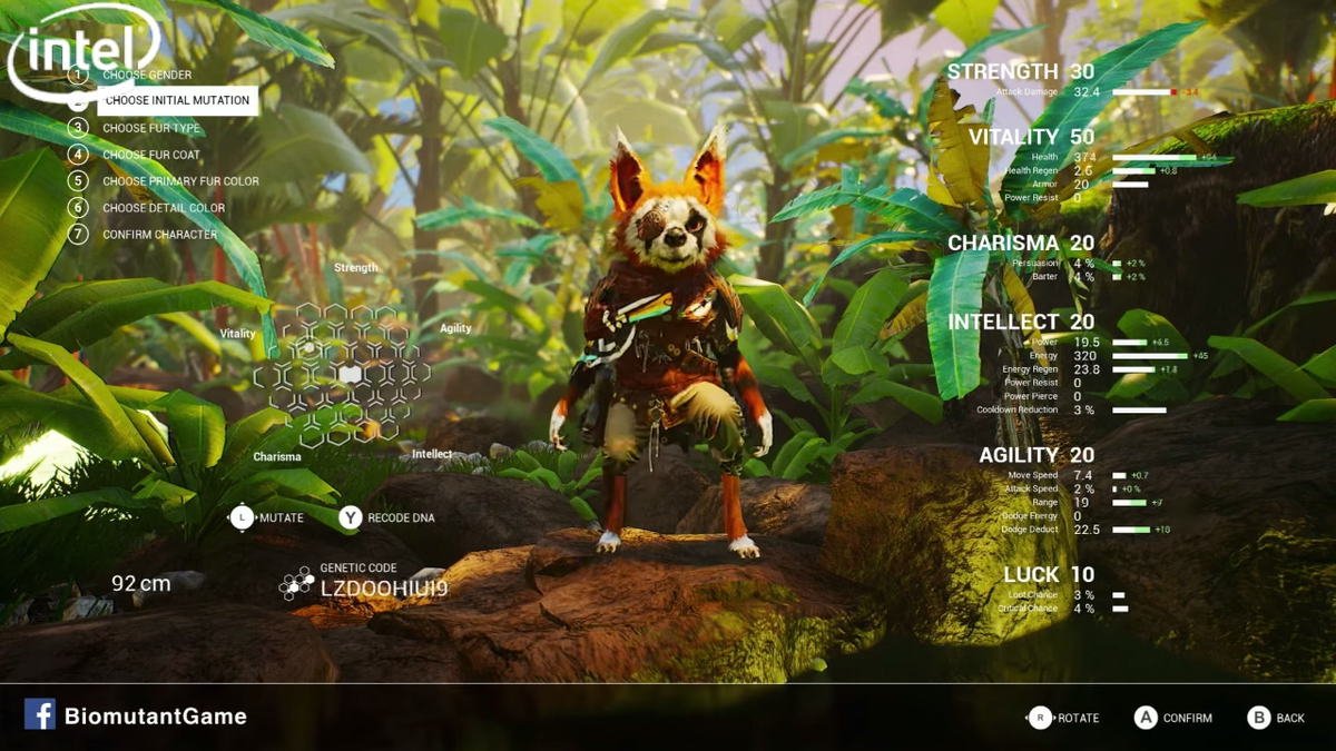 Да кроме внешнего вида можно выбирать статы