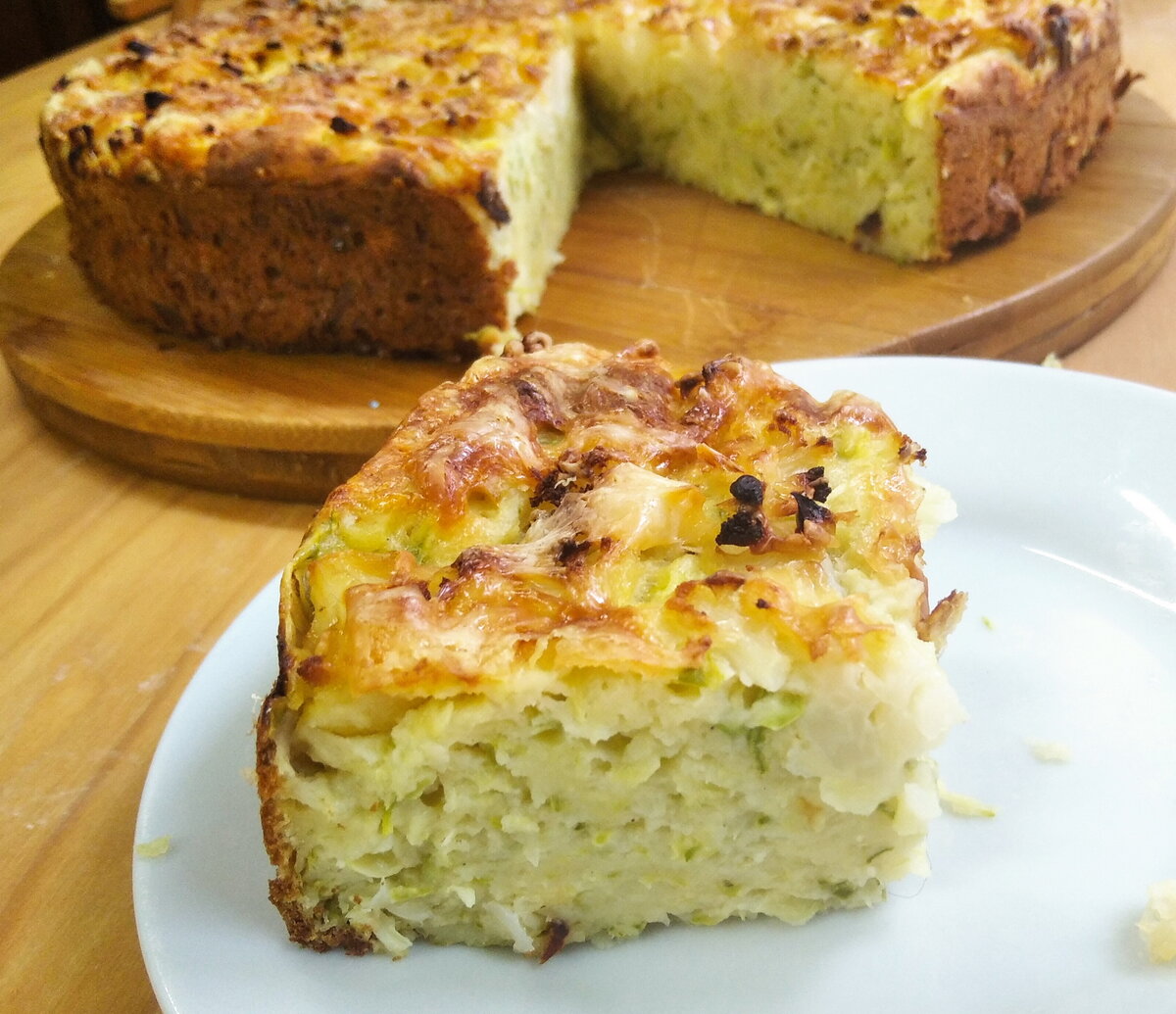 Запеканка из кабачков