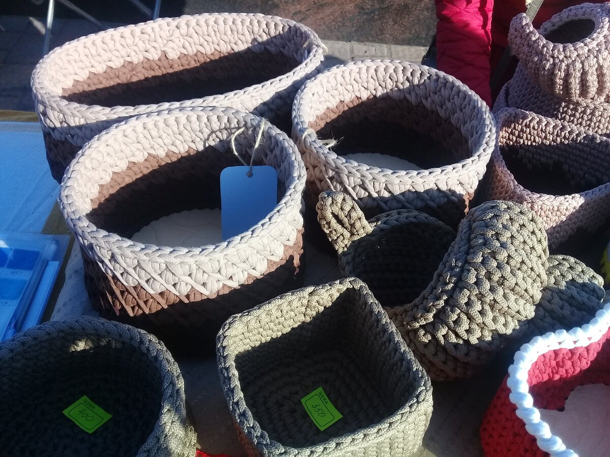 Фото автора Племенные корзины - качество отличное. 