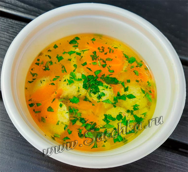 Суп в "Теремке"