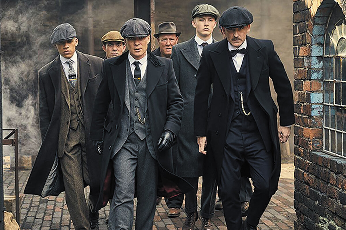 Томас и Джон Шелби со своими сторонниками