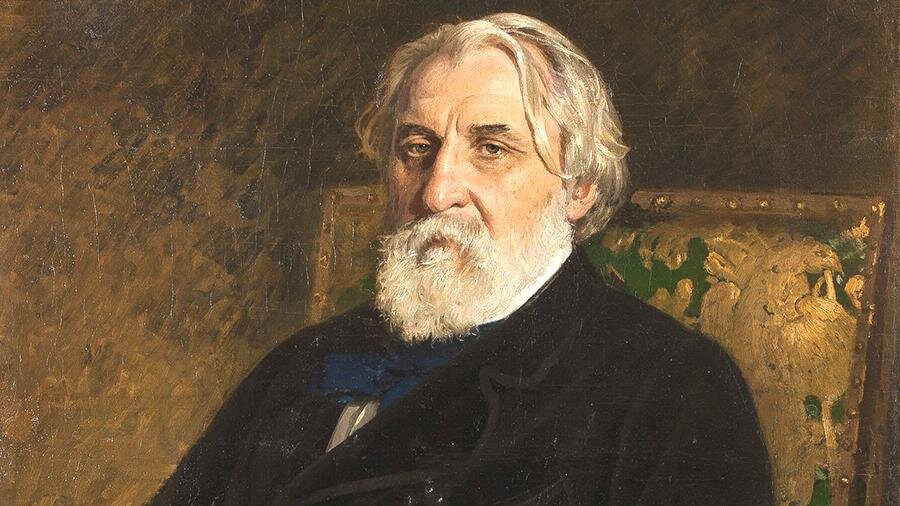 Портрет И.С. Тургенева. Художник И.Е.Репин, 1978 г.  