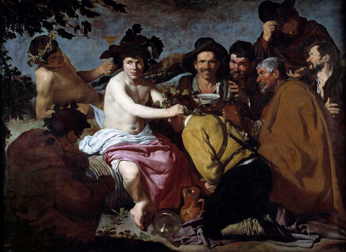 Триумф Вакха (Диониса), c.1628, Diego Velázquez © Photo Josse/Bridgeman Images.
