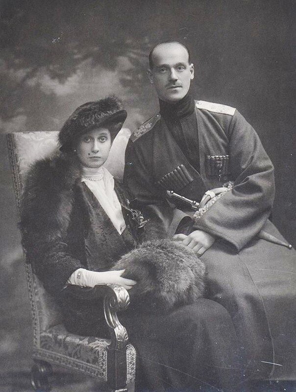 Наталья Сергеевна Брасова и великий князь Михаил Александрович.