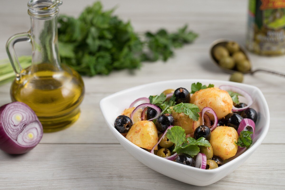 МАРОККАНСКИЙ КАРТОФЕЛЬНЫЙ САЛАТ