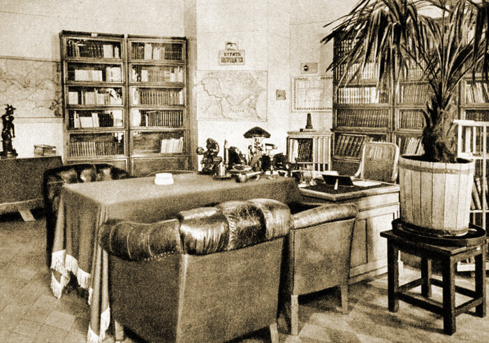 Рабочий кабинет Ленина в Кремле