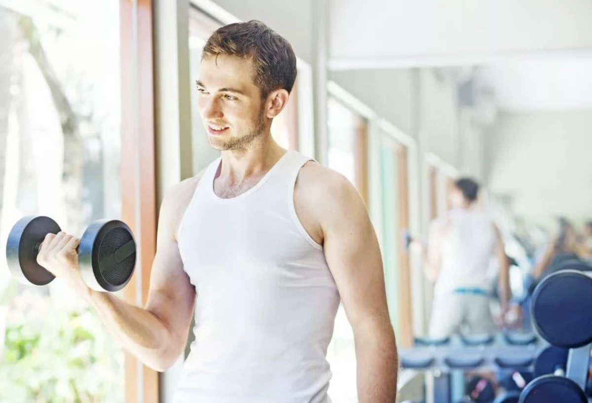 Тренировка внизу