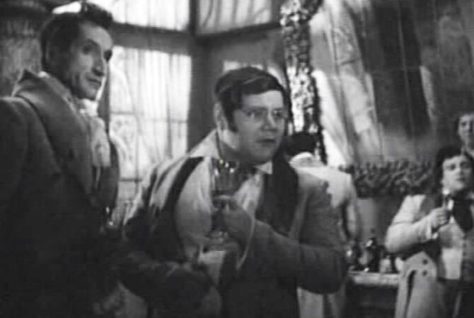 Евгений Гуров и Сергей Кулагин (справа) в фильме «Глинка», 1946 год