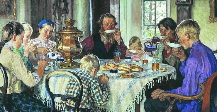  
«Новые хозяева», 1913. Н. Богданов-Бельский
