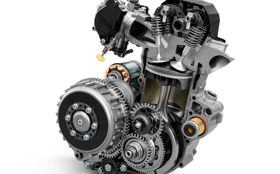 Двигатель KTM 450 SX-F. Источник: mototeamrussia.com
