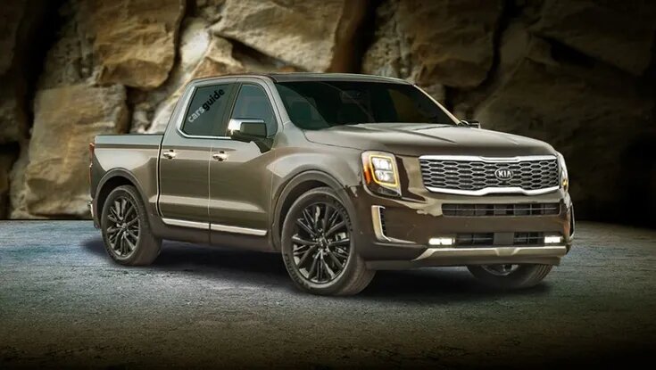 Будущий рамник от KIA, рендер: Carsguide