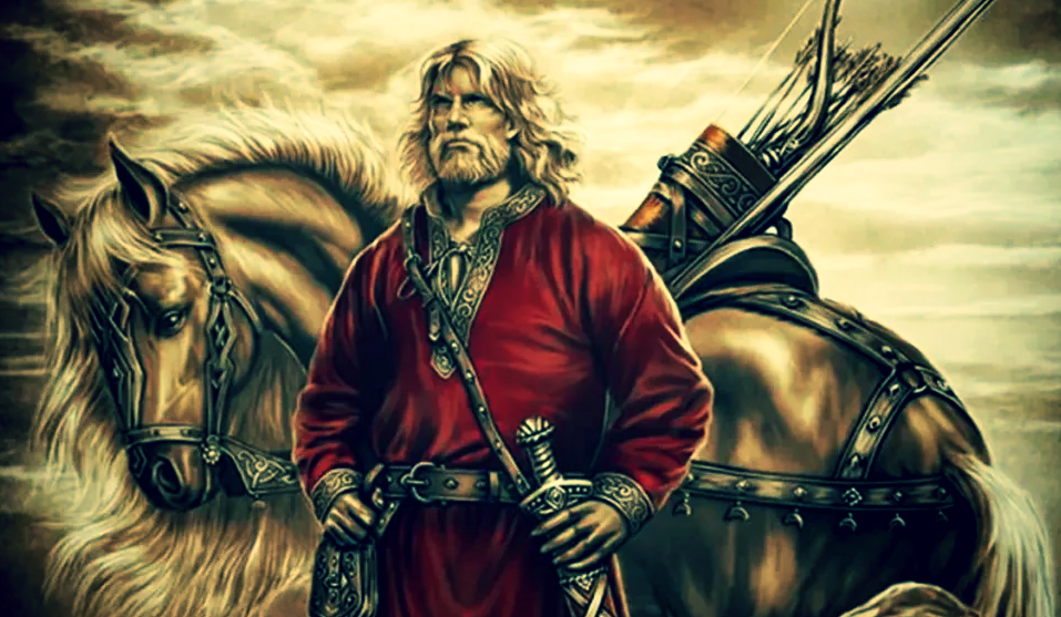 Конный воин.