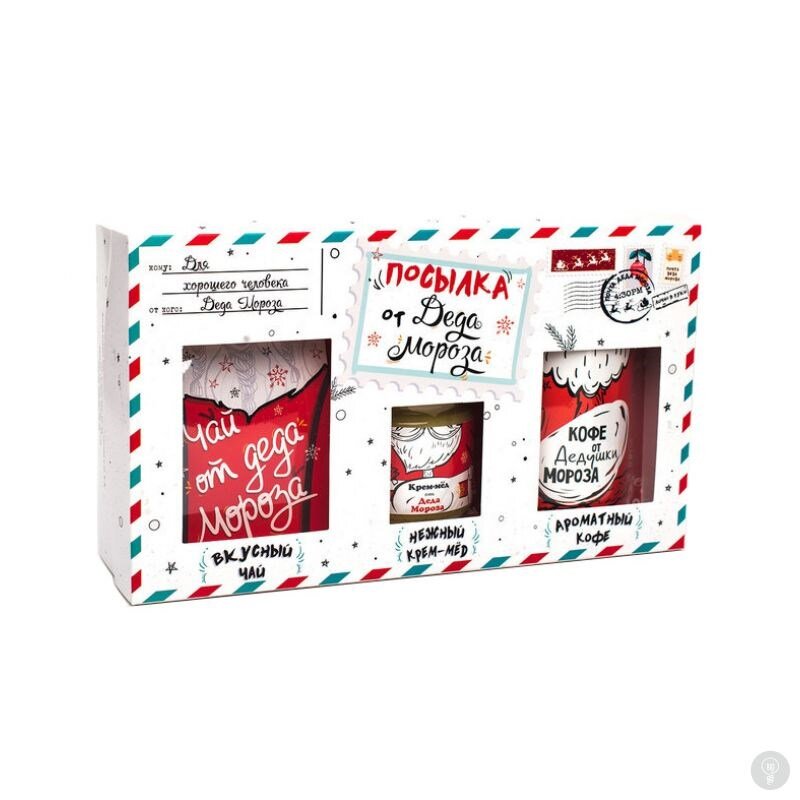 Подарочный набор «Посылка от Деда Мороза», 1450 руб.