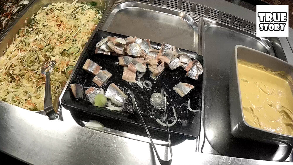 Сочи - Как выглядит "шведский стол", когда отель экономит на мясе? Купили обед в "Сочи Парк" отеле за 300 рублей