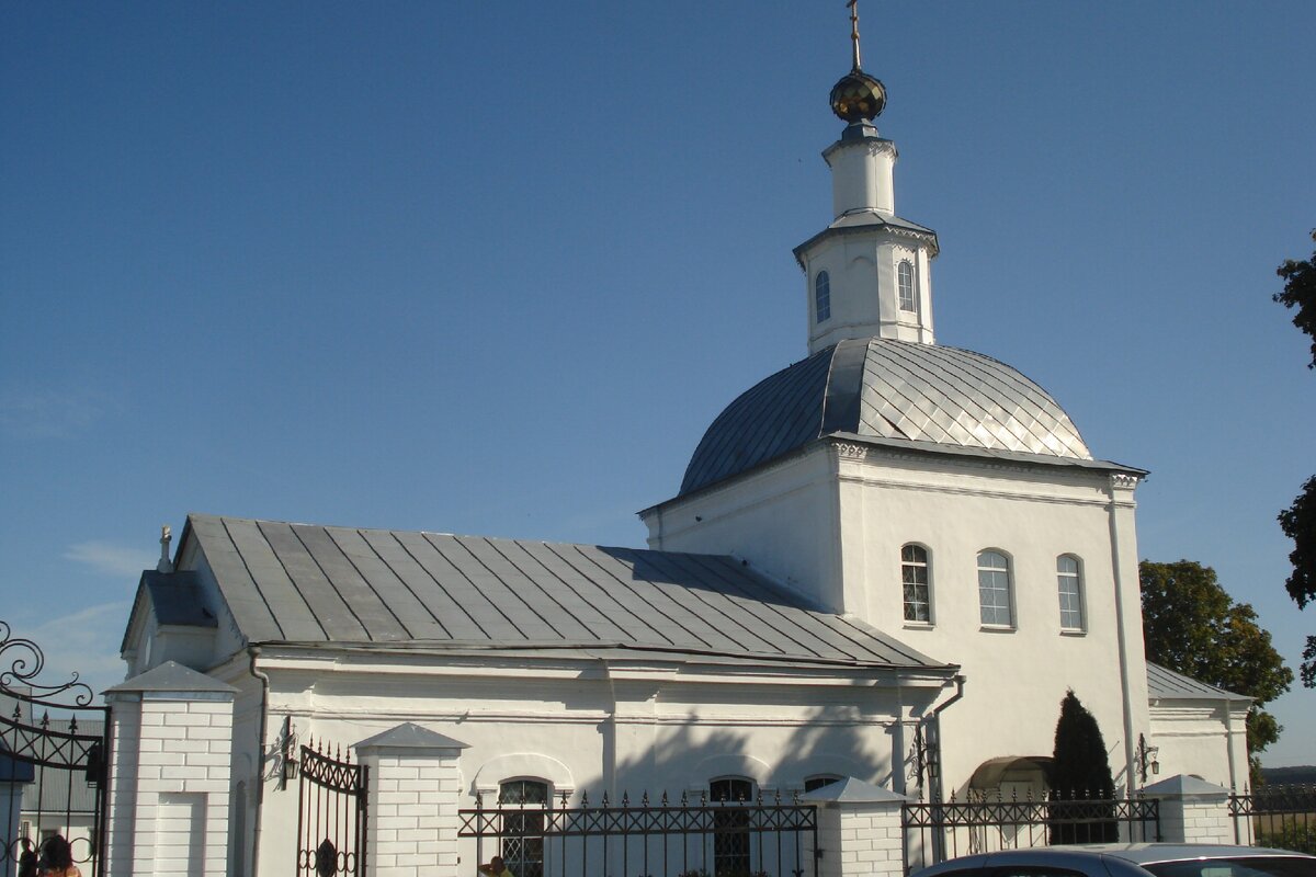 Храм Успения Пресвятой Богородицы в с. Себино, где крестили св. Матронушку