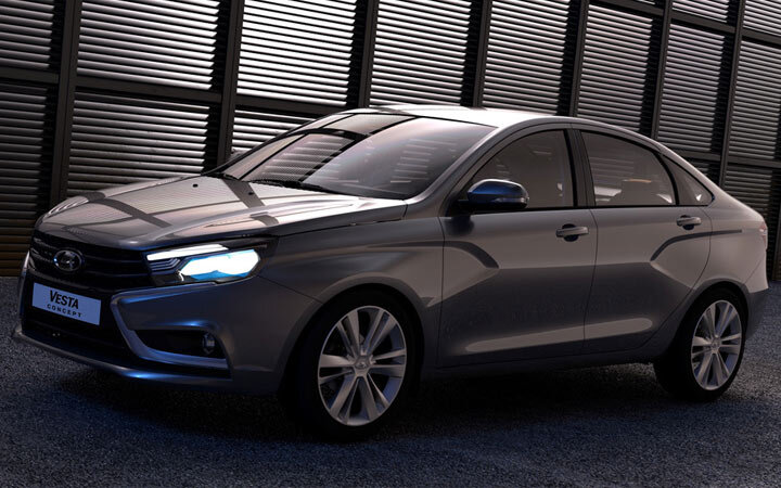 Lada Vesta рестайлинг