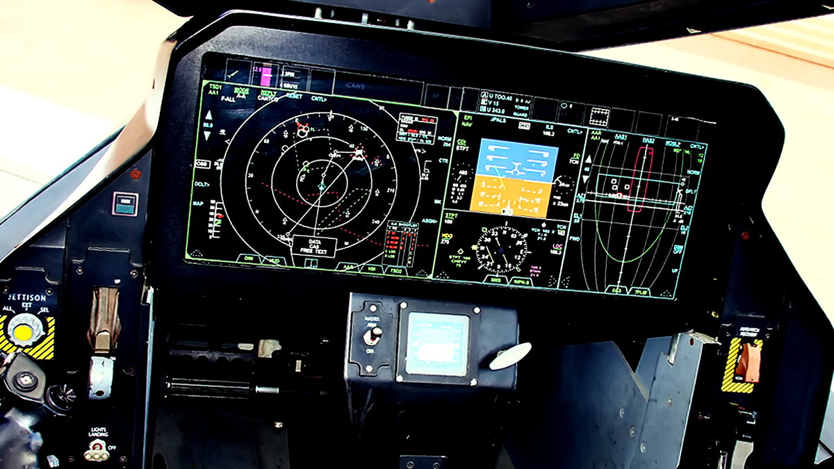 Сенсорная панель управления F-35A