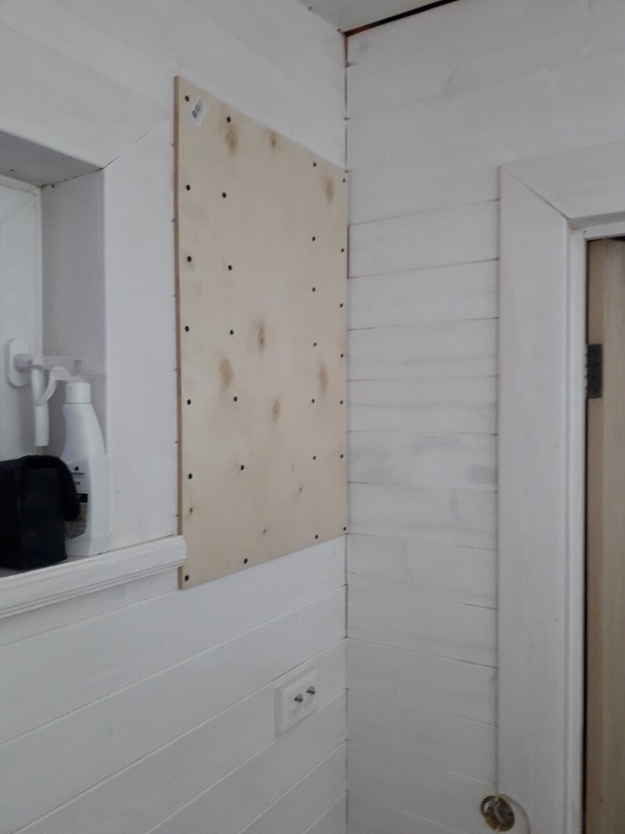 Предварительные работы по монтажу водонагревателя на евровагонку