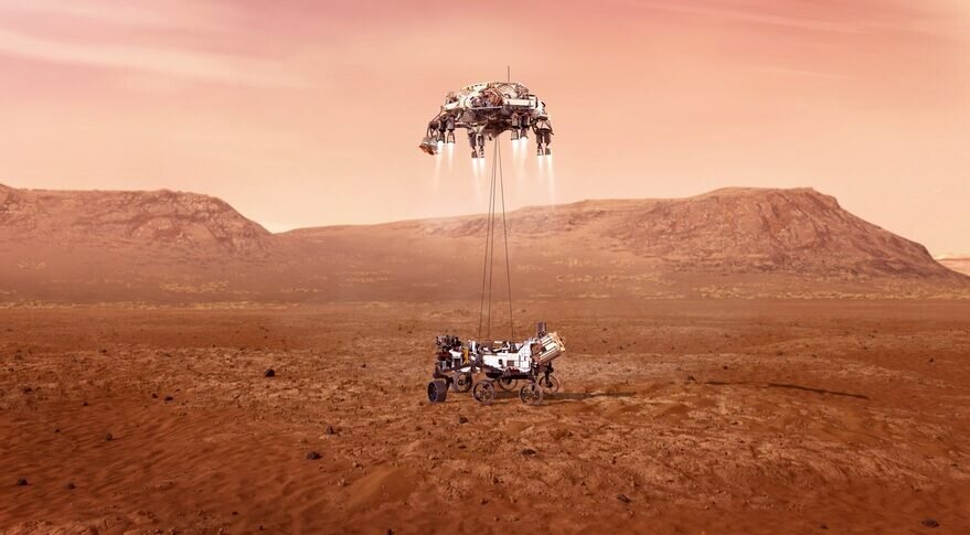 Марсоход НАСА «Марс 2020» готовится к посадке в феврале 2021 года.