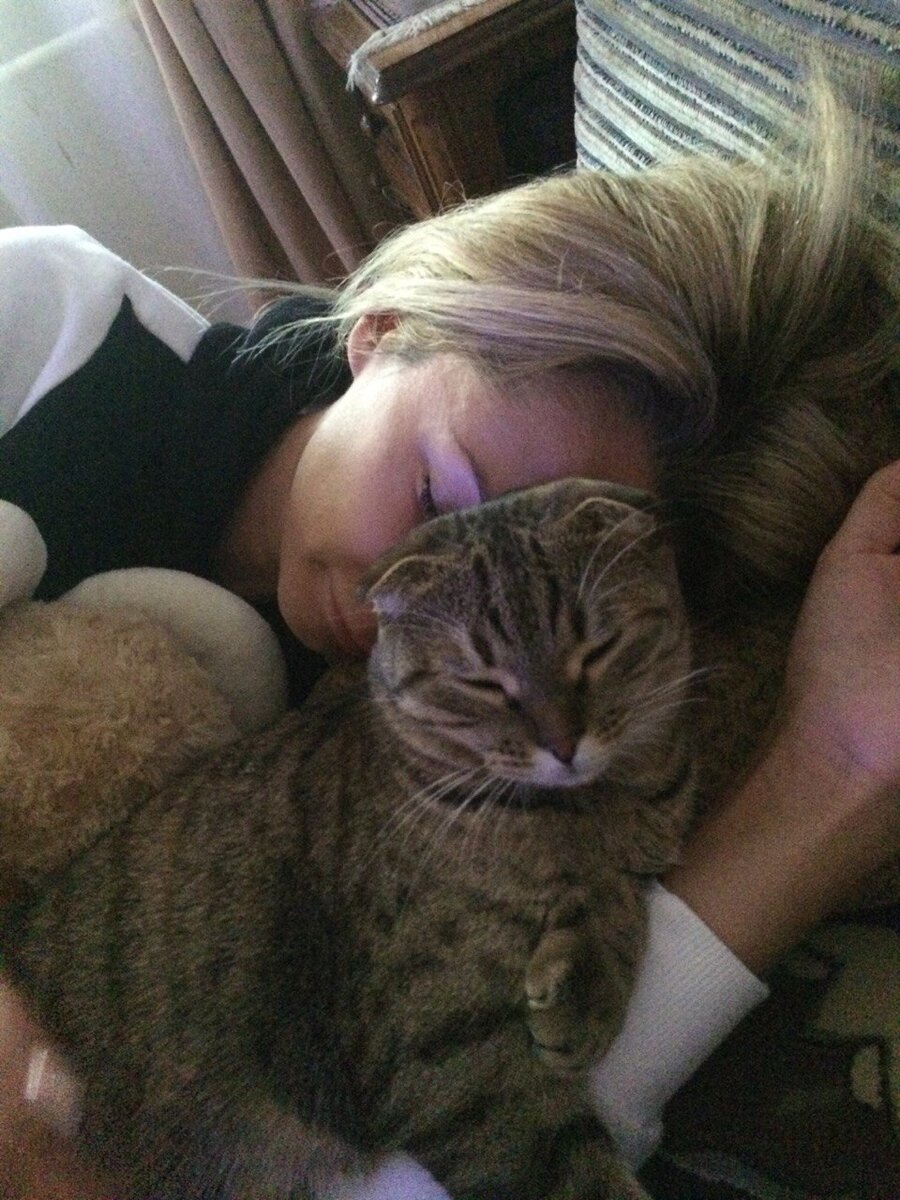 Подушка-меховушка-антистресс 🐈