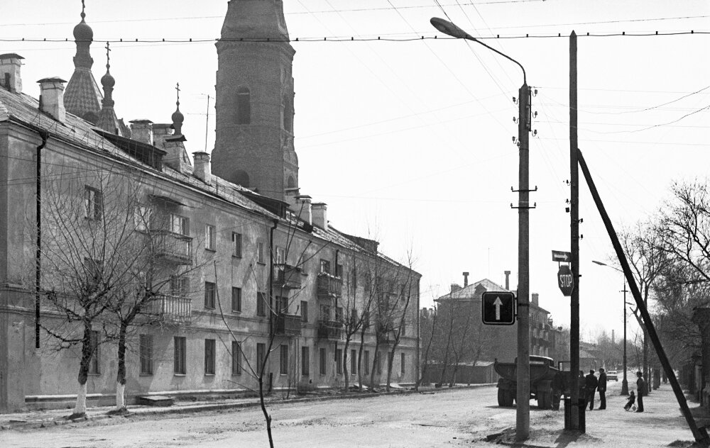 Апрель 1978. Как выглядел город в прошлом. Путешествие во времени Елец фото.