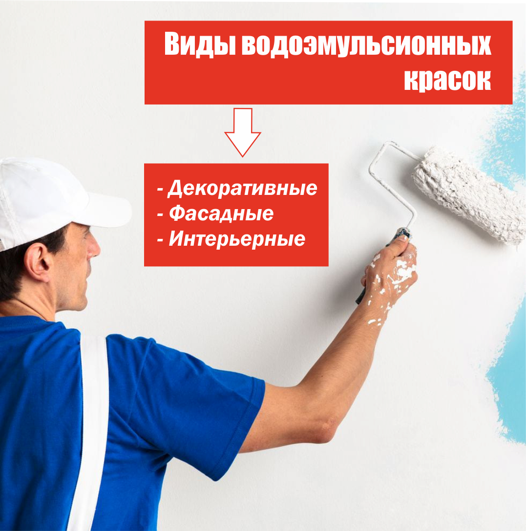 Виды водоэмульсионных красок
